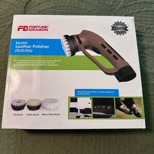 Brown Electric Leather Polisher